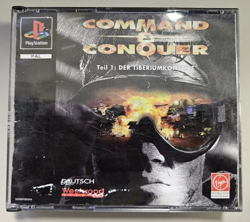 Comand & Conquer - Der Tiberiumkonflikt - PS1 - PSX - Playstation