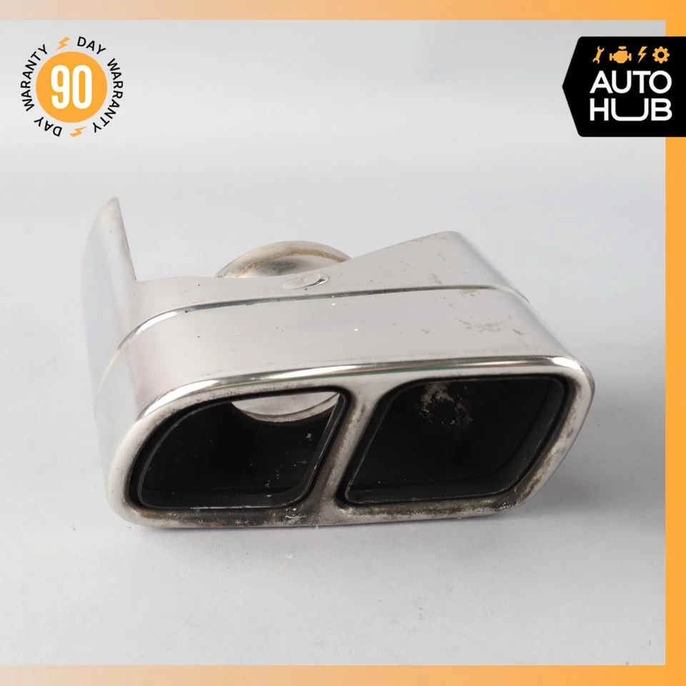 Juego de 2 puntas silenciador escape izquierda y derecha mercedes w221 s600 cl600 oem Foto 2 de 4