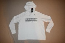 Under Armour Fleece Graphic Women s Hoodie 1320132 100 XL White NWT