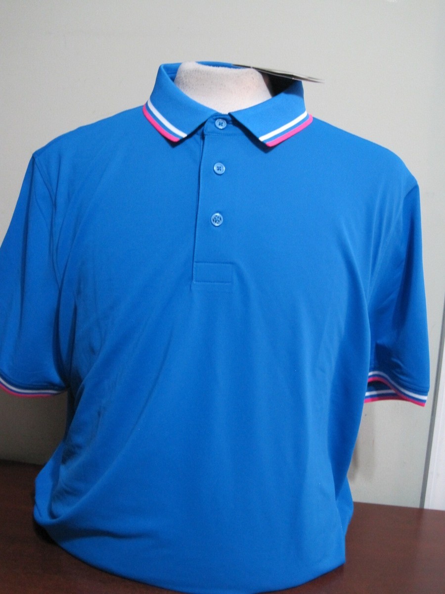 ジーフォア ゴルフ G/FORE XXLサイズ TRICOLOUR POLO ジーフォア