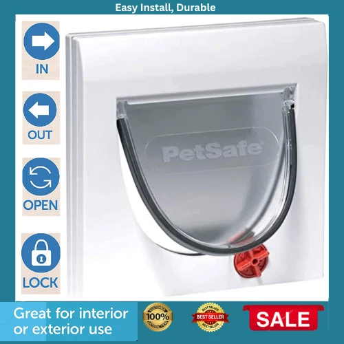 Petsafe staywell 4 way locking classic cat clearance flap