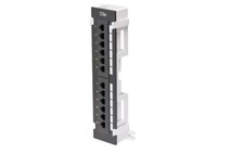 Dolphin Components DC-PP5e-12VB 12-Ports Cat-5E With 89D Bracket Patch Panel