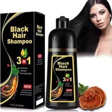 Hair Dye Shampoo 3 in 1 Hair Shampoo Instant Hair Dye Herbal Ingredients