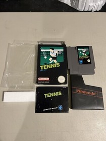 Tennis Nintendo NES European Version Game Complete Boxed