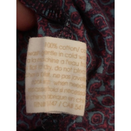 EGG Baby lila Kleid Tunika klassischer Druck fließend gesmokte Taschen 5 gebraucht, in einwandfreiem Zustand - Bild 6 von 7