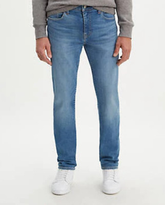 BNWT Levi's Flex 502 Taper Fit Cedar Light Blue Stretch Denim W 50'' x 34'' Long