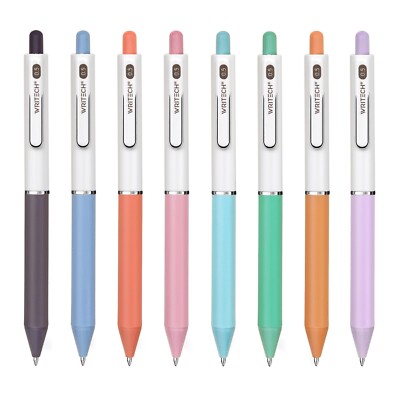 WRITECH Gel Pens Fine Point: Assorted Colors Ink Pen Set