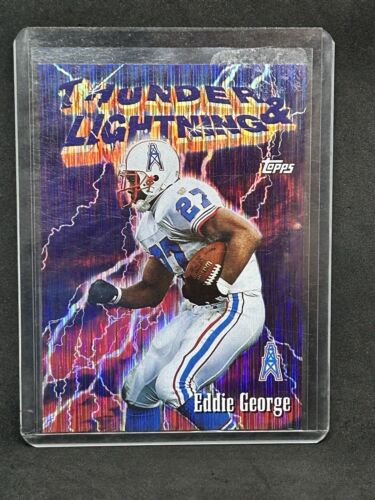 Eddie George 1997 topps thunder & lightning seasons best