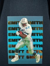 Emmitt Smith Dallas Cowboys 1995 Investor's Journal GOLD Taken Pick #1