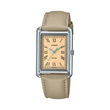 Womens Wristwatch CASIO LTP-B165L-5BVEF Leather Beige Vintage