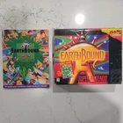 EarthBound SNES Big Box and Player's Guide only. Super Nintendo NO GAME Rare RPG