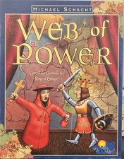 Web of Power Rio Grande Games Board Game 100% Complete