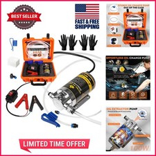 12V/24V Electric Oil Transfer Pump with Fast Extraction for Easy DIY Changes