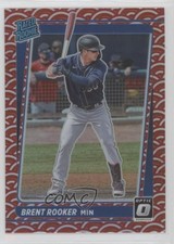 2021 Panini Donruss Optic Rated Rookie Photon Prizm Brent Rooker #68 2t9
