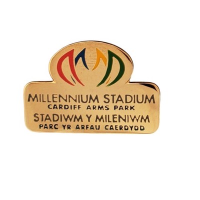 Millennium Stadium Cardiff Wales Lapel Pin Cardiff Arms Park Welsh Stadium