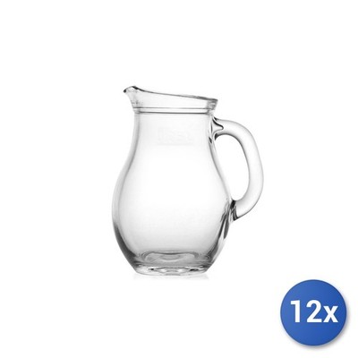 12x Pasabahce Krüge Modell Taverne aus Glas mit Fassungsvermögen von lt 0,25