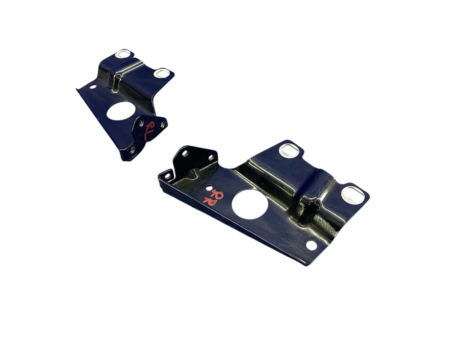 2008-2015 AUDI R8 REAR LEFT RIGHT QUARTER PANEL SUPPORT MOUNT BRACKET SET OEM