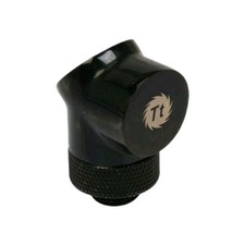 Thermaltake Pacific G1/4 45  90 Degree Adapter Black CL-W051-CU00BL-A