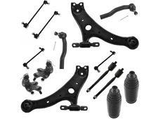 Front and Rear Control Arm Ball Joint Tie Rod and Sway Bar Link Kit 62HQQT84
