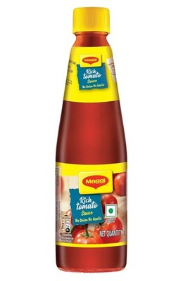 Nestle Maggi Rich Tomato Sauce, ketchup, No Onion No Garlic, 500 Grams (17.6oz)