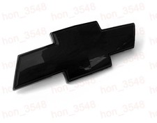 New 07 -14 Avalanche Suburban Tahoe Front Grille Bowtie Emblem Blac 22830014 Oem