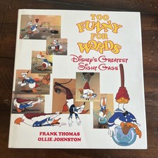 Disney Too Funny For Words Disney’s Greatest Sight Gags Thomas & Johnston Book