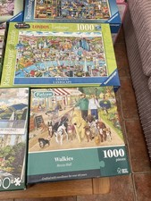 Ravensburger & Falcon 6 X 1000 Piece Jigsaw Puzzle Bundle Ex Quality Puzzles