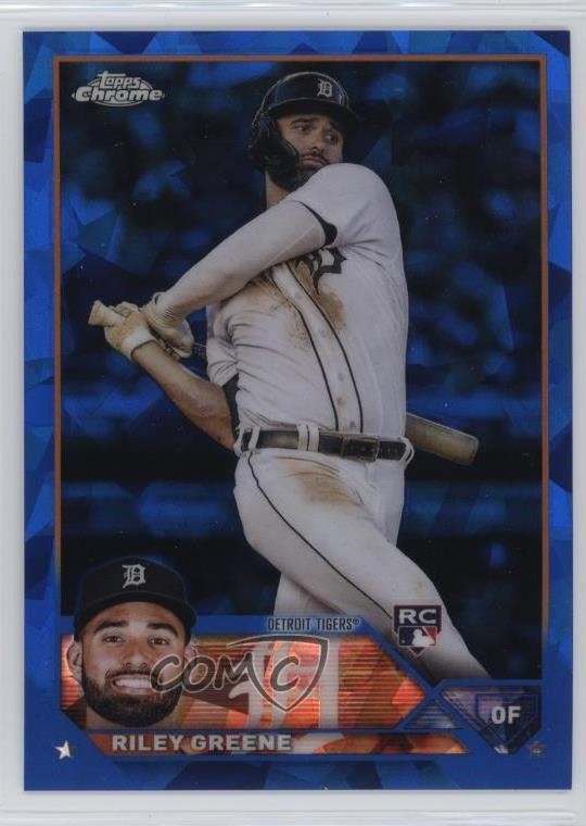 2023 Topps Chrome Sapphire Riley Greene #31 Rookie RC 08k5