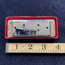 Vintage W. KRATT USA A-440 Chromatic Harmonica Pitch Pipe