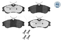 Bremsbelagsatz, Scheibenbremse MEYLE-PD: Advanced Performance A 025 233 4619/PD
