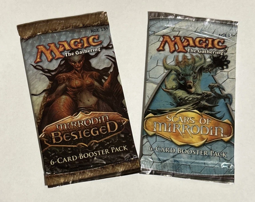 Magic: The Gathering Mirrodin Sealed Collectible Card Game Packs
