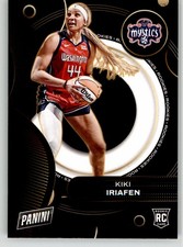 Kiki Iriafen 2025 Panini WNBA Player of the Day Rookies KI Washington Mystics