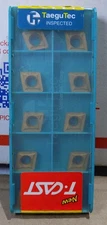 TaeguTec carbide indexable insert CCMT 09T308 MT CCMT 32.53 MT TT1300, 10 pieces