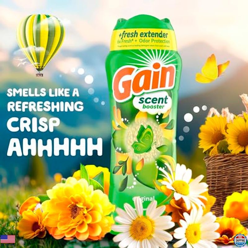 In-Wash Scent Booster Beads, Original, 24 oz, Laundry Odor Eliminator