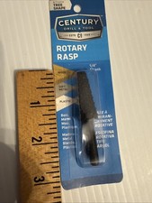 Century Rotary Rasp Tree Style 1/4" Shank - Made in USA or Germany - Ships Fast!