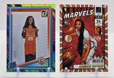 Aneesah Morrow RC #d /75 2025 Donruss WNBA Light Blue Lava RR #99 + Net Marvels!