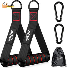 Exercise Handles, Replacement Cable Machine Attachments for Home Gym Equ