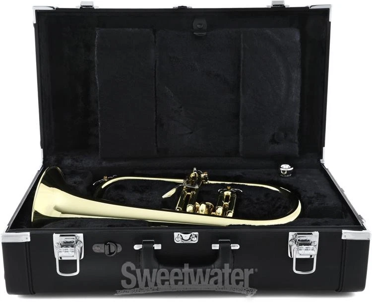 Yamaha YFH-8310ZII Profesional Bb Flugelhorn - Laca Transparente Foto 3 de 4