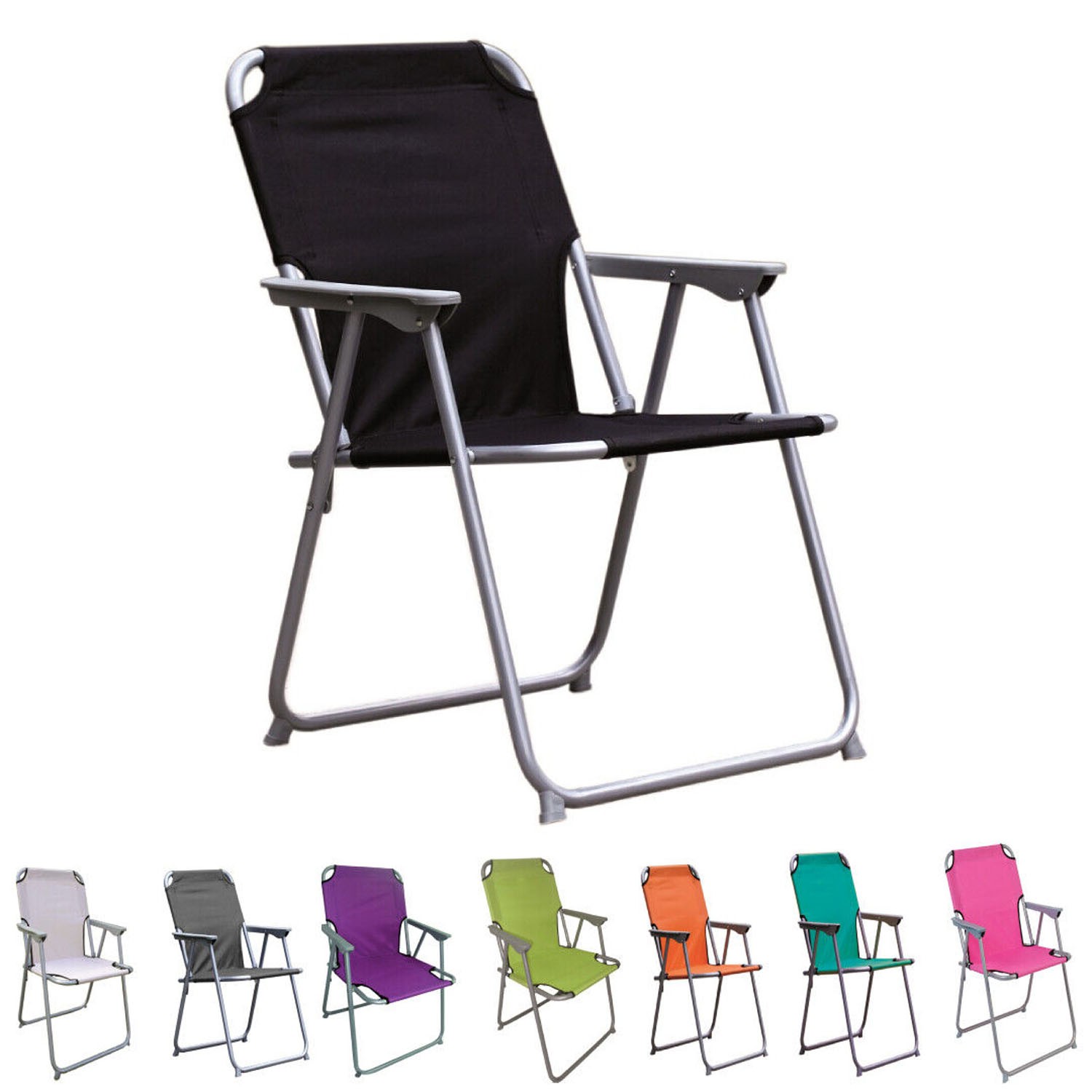Silla de camping silla plegable silla de pescador silla de jardín silla de dirección silla plegable metal