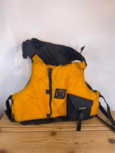 Kokatat Outfit Type III PFD Life Vest Adult Extra Large Chest 48-52" Yellow
