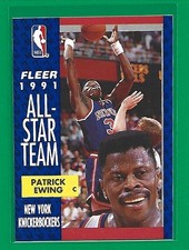 1991-92 Fleer - All-Star Team Patrick Ewing #215 New York Knicks 