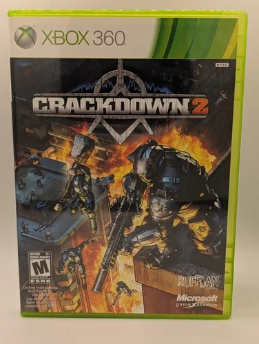Crackdown 2 - Xbox 360, Complete In Box CIB, Mint Disc, Next Day Shipping