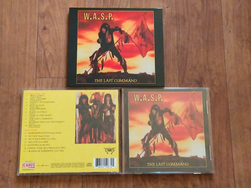 W.A.S.P – The Last Command, Reissue-CD 2012 Remaster (Mötley Crüe, Dokken)