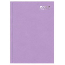 2027 A4 Diary Two 2 Pages Per Day Appointment Office Hardback Business Planner