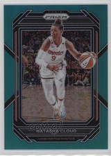 2023 Panini Prizm WNBA Teal Prizm 17/49 Natasha Cloud #106 nd3