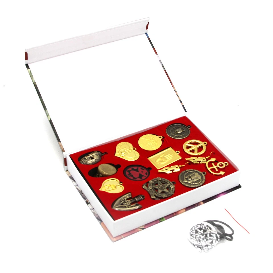 SYMBOL Jojo's Bizarre Adventure 15 piezas Juego de collar y llavero (llavero) Foto 2 de 3