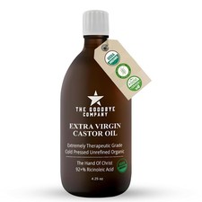 The Goodbye Company Organic Castor Oil for Hair, Skin  Eyelashes   100 Pure,