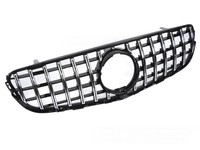 Sport KüHlergrill FüR Mercedes GLC X253 C253 2015-2018 Schwarz Chrom