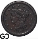 1851-P Large Cent — photo from another recent sale