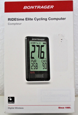 BONTRAGER RIDETIME ELITE FAHRRADCOMPUTER OHNE SENSOR - Neu - 20.0 2246 S27